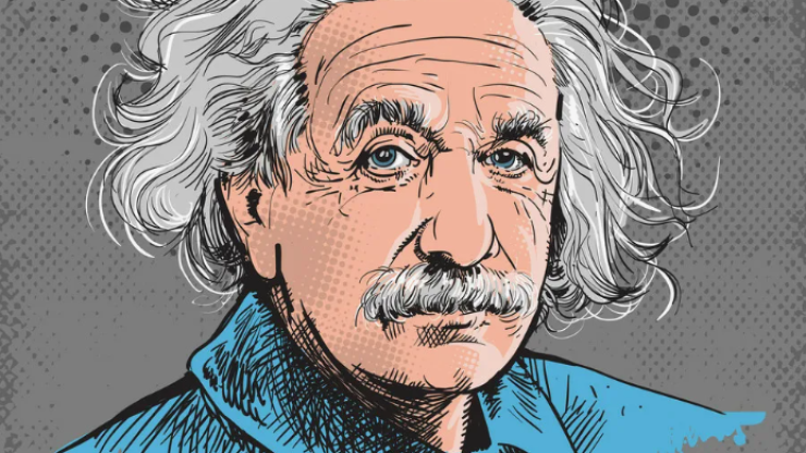 Dibujo Fácil de Albert Einstein